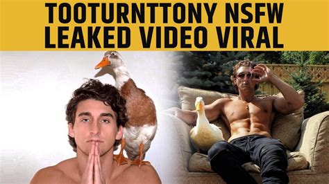 Tooturnttony Nsfw Leaked Video Viral On Twitter Reddit Who Is