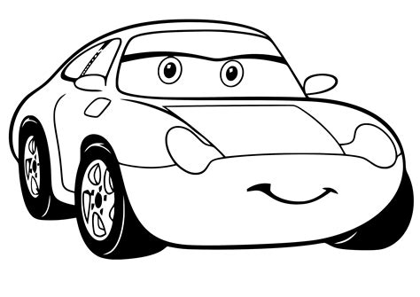 Kies een gave kleurplaat van een van de auto's die we op deze pagina voor je verzameld hebben. Kleurplaat Cars (Pixar) | 2437