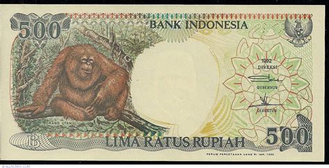 500 Rupiah 19921998 1992 1999 Issue 500 Rupiah Indonesia