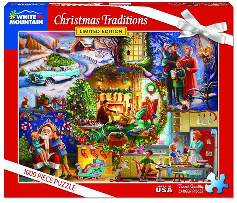 Buy White Mountain Puzzles Christmas Lights 1000 Piece Jigsaw Puzzles