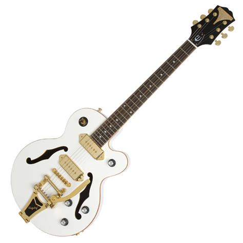 Epiphone Wildkat Royale Electric Guitar Pearl White Nearly New At