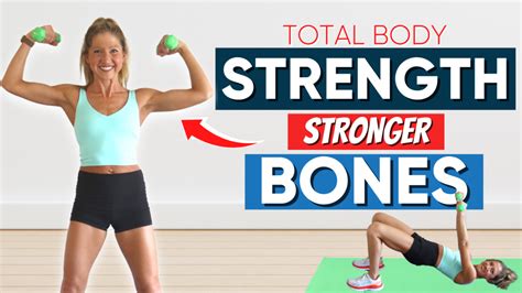 Strong Bones Workout Total Body Follow Along Strength Routine 30