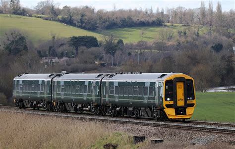 158961 British Railways Class 158 Dmu Great Western Railw Flickr