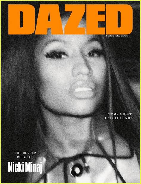 Nicki Minaj S Year Reign Highlighted On New Dazed Cover Dazed Magazine Nicki Minaj