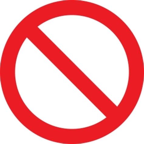 No Symbol Circle With Slash Prohibition Sign Download Free Photos