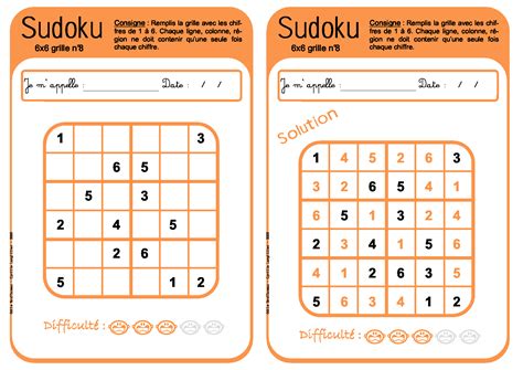 Cette activité c'est trouver des solutions : Jeux En Ligne Francais Ce1 Imprimer Sudoku « Jouez à des ...