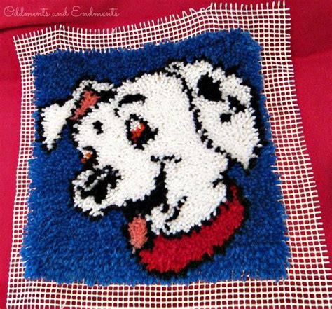 Completed Disney 101 Dalmatian Latch Hook Etsy Disney 101