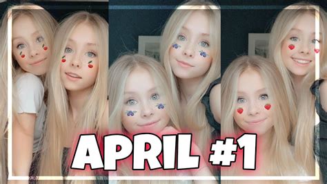 iza and elle compilation of april 1 youtube
