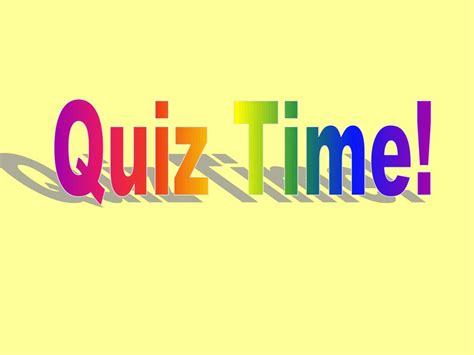 Ppt Quiz Time Powerpoint Presentation Free Download