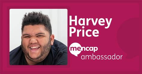 Harvey Price Announced As Mencap Ambassador Price Plans To Use His New