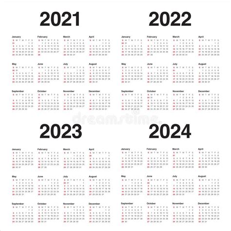 Anno 2021 2022 2023 2024 Modello Di Progettazione Del Vettore Di
