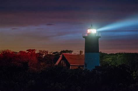 Night Lighthouse Photography
