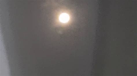 A View Of A Moon In The Night Sky At My Area Youtube