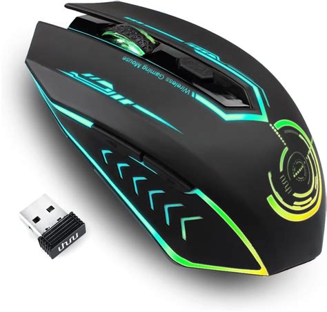 Wireless Gaming Mouse Up To 10000 Dpi Uhuru Rechargeable Usb Mouse