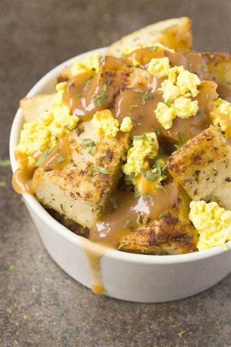 Healthy Breakfast Poutine