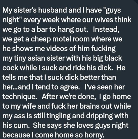 Pervconfession On Twitter He Fucks With His Sisters Husband