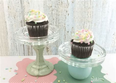 How To Create Your Own Glass Cupcake Stands