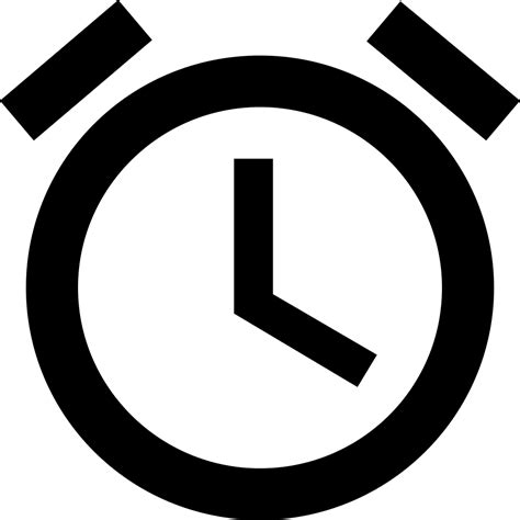 Clock with phone vector icon sign symbol. Android Alarm Clock Svg Png Icon Free Download (#407834 ...