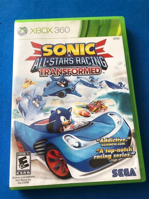 Sonic All Star Racing Transformed Xbox 360 Mercado Libre