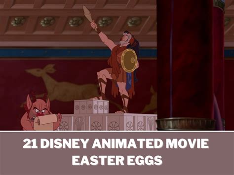 21 Easter Eggs In Disney Animated Movies Wdw Magazine