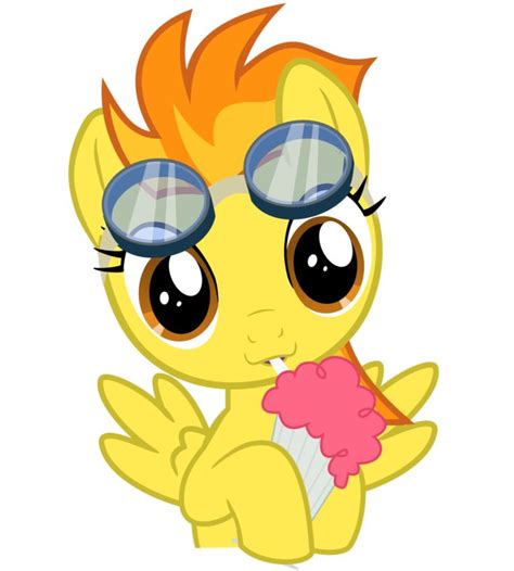 Spitfire Milkshake By Isegrim87 On Deviantart Baby Pony My Little