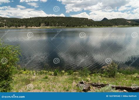 The View At Quemado Lake New Mexico Stock Photo Image Of Rural