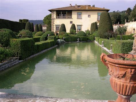 Villa Gamberaia Vattenparterren Firenze Landscape Architecture