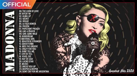 Madonna Greatest Hits Full Album Madonna Very Best Playlist 2020 Youtube