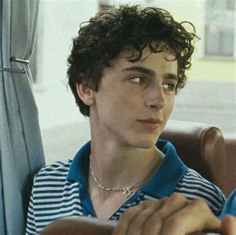 Timothèe Chalamet Call Me By Your Name as Elio Perlman Timothee