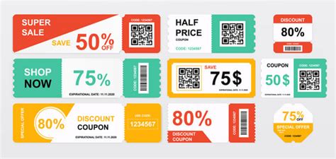 Super Sale Coupons Royalty Free Vector Image Vectorstock