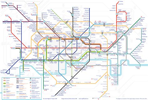U Tube Map London Map Of Counties Around London