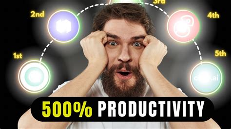 5 ai tools to become 10x productive! By by Chatgpt! Save Time/ Money