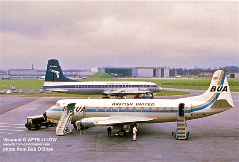 British Airline Viscount Airlines Planes Aircraft The Unit