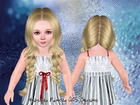 The Sims Resource Fishtail Hairstyle By Skysims S Vrogue Co