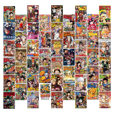 Buy Linyanjun Anime Wall Collage Postcard Kit50pcs Anime Aesthetic