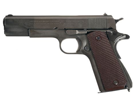 Original World War Ii Us Army Colt Model 1911a1 Semi Automatic Pistol