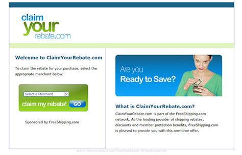 Claim Your Rebate