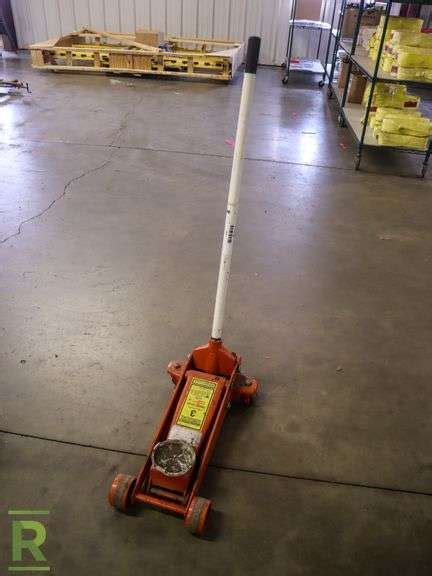 Central Hydraulics S34271 3 Ton Hydraulic Floor Jack Roller Auctions