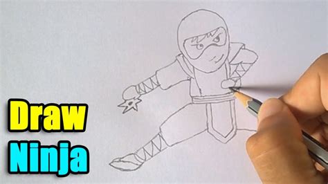 How To Draw A Ninja Step To Step Guide