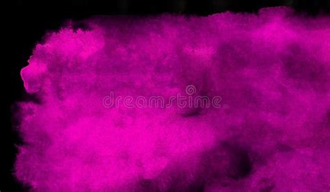 Dark Pink Paper Texture Water Color Painted Illustration Magenta