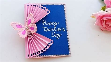 Every professor can use this at their desk. DIY Teacher's Day card/ Handmade Teachers day card making ...