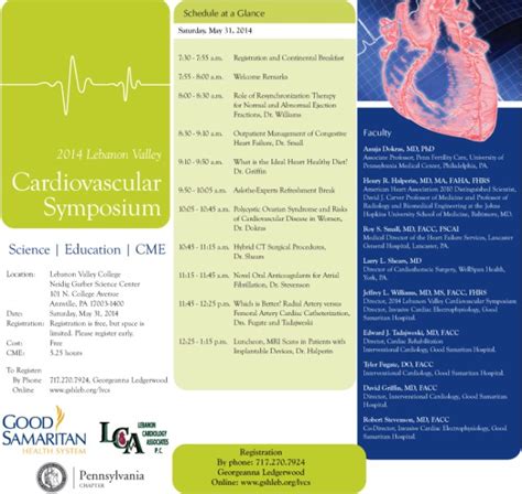 Free Registration For The 5th Annual Lebanon Valley Cardiovascular