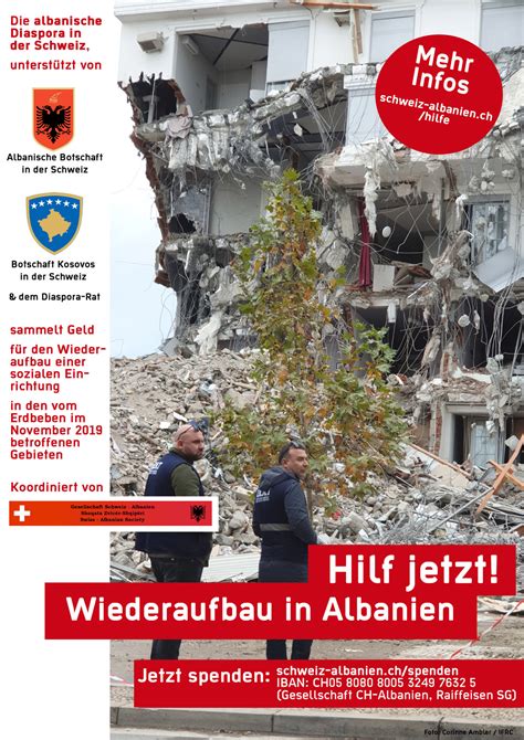 Erdbeben, deren herd unter dem meeresboden liegt, heißen auch seebeben bzw. Hilfe für Wiederaufbau - jetzt spenden! - Gesellschaft Schweiz-Albanien