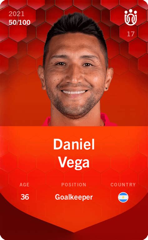 Daniel Vega 2021 22 Rare 50100