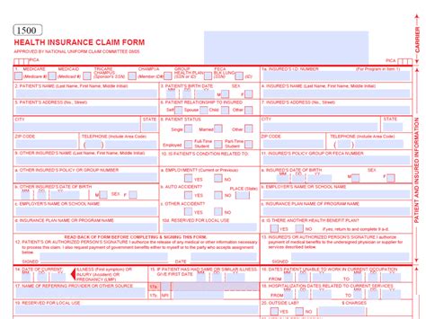 Are you completing this claim form as an employer, employee, or physician? 1500 insurance claim form pdf, donkeytime.org