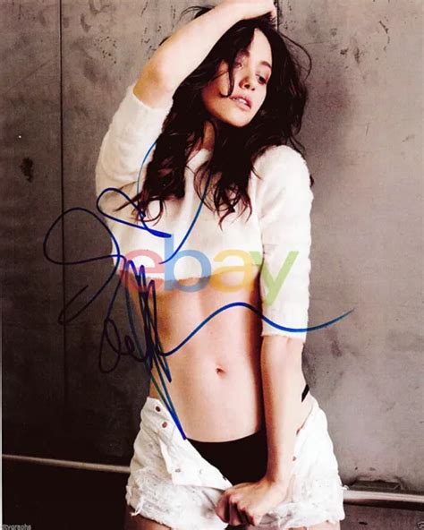 Emmy Rossum Signed 8x10 Photo Shameless Fiona Autograph Auto Hot Sexy Esquire Re 998 Picclick