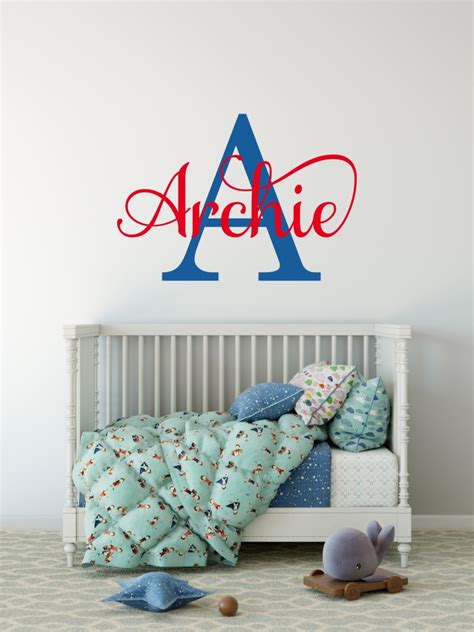 Cool wall stickers for boys. Wall Stickers for Boys Name Wall Stickers Wall Decor Boys ...