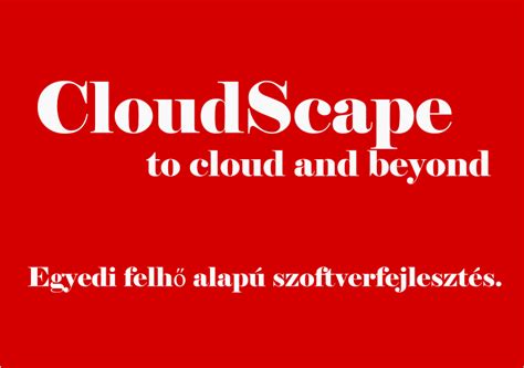 Cloudscape Innováció Kft