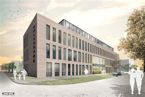 Neubau Niederlassung Volksbank Gronau Ahaus In Ahaus Bock Neuhaus