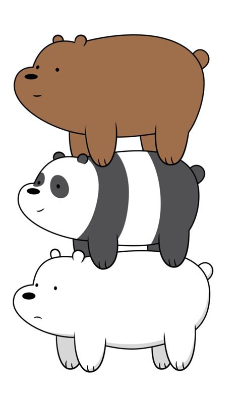 I catch my sell still humming the theme song in my head. Vector We Bare Bears by FALExD on @DeviantArt | Kartun ...